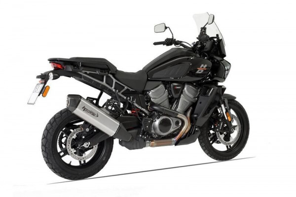 Auspuff HP Corse SPS Titan passend für Harley Davidson Pan America 1250 Baujahr 2021 bis 2024