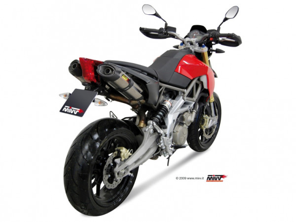 Auspuff MiVV Suono Aprilia Dorsoduro 750 Bj 2008 bis 2016