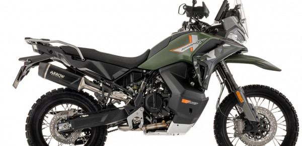 Auspuff Arrow Indy Race Evo schwarz Carbonkappe passend für CF Moto 1000 MT-X Bj 2026