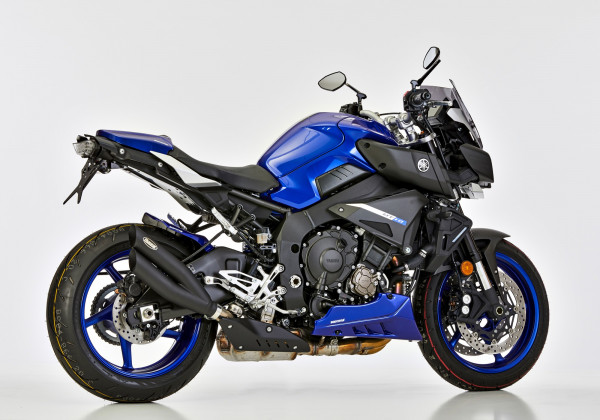 Auspuff Hurric Pro 2 schwarz Yamaha MT 10 Bj 2016 bis 2021