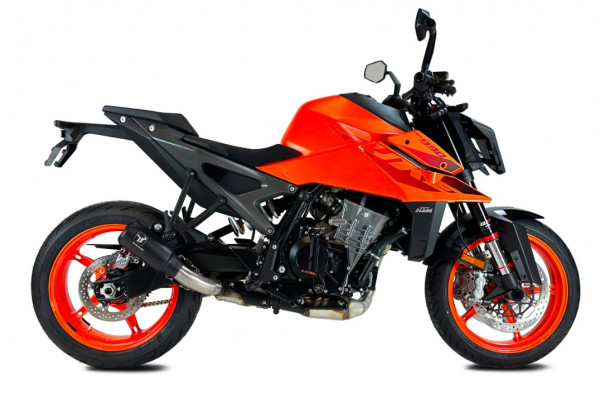 Auspuff Ixil IXRACE MK2 schwarz rund passend für KTM Duke 990 Bj 2024 bis 2025