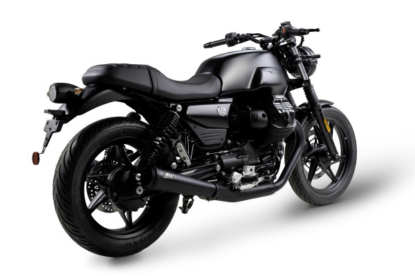 Auspuff Zard Trofeo schwarz passend für Moto Guzzi V7 850 Bj 2025