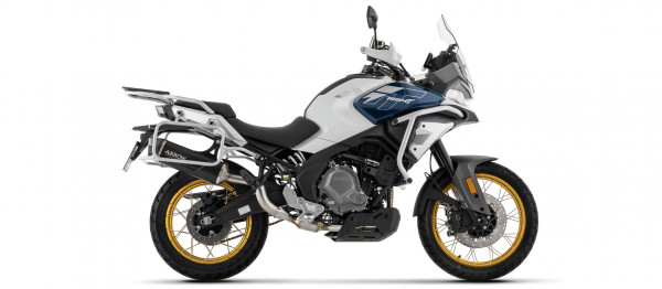 Auspuff Arrow Indy Race Evo Dark Carbonkappe passend für CF Moto 700 MT Adventure Bj 2025 bis 26