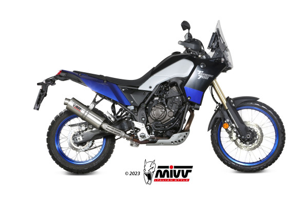 Auspuff MiVV oval Yamaha Tenere 700 Bj 2019 bis 2023