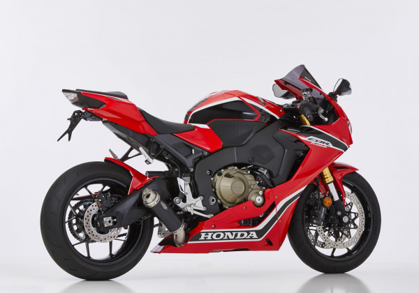 Auspuff Shark Factory schwarz passend für Honda CBR 1000 RR Bj 2017 bis 2019