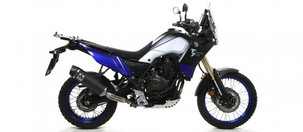 Auspuff Arrow Indy Race Carbonkappe passend für Yamaha Tenere 700 Bj 2019 bis 2024