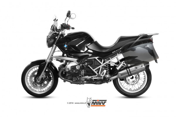 Auspuff MiVV Speed Edge BMW R 1200 R Bj 2011 bis 2014