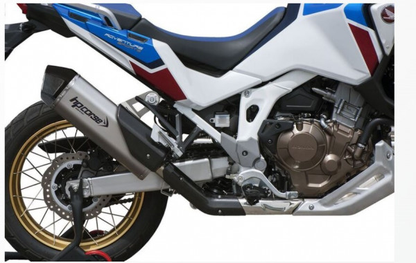 Auspuff HP Corse SPS Edelstahl passend für Honda CRF 1100 L Africa Twin Baujahr 2020 bis 2023
