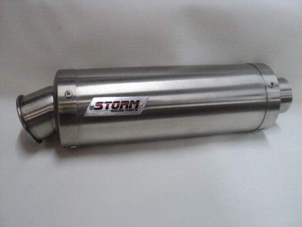 Auspuff Storm GP rund 300 mm KAT KTM Duke 390 Bj 2013 bis 2016