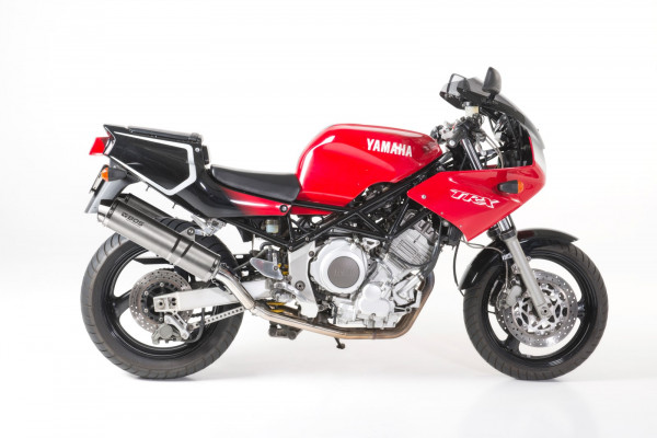 Auspuff BOS Edelstahl rund passend für Yamaha TRX 850 Bj 1995 bis 1999