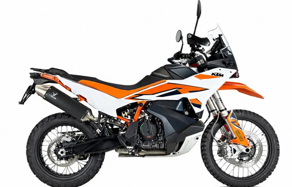 Auspuff Ixil IXRACE Gobi schwarz passend für KTM 890 Adventure / R Bj 2021 bis 2026