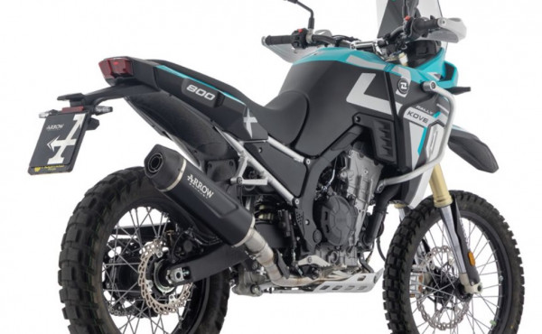 Auspuff Arrow Indy Race Evo Carbonkappe passend für Kove 800X Pro 800x Rally Bj 2025