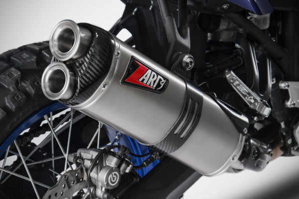 Auspuff Zard Edelstahl Yamaha Tenere 700 Bj 2019 bis 2020