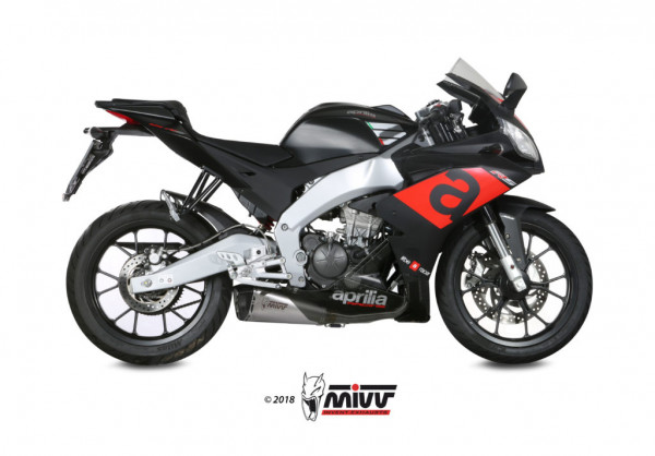 Auspuff MiVV Delta Race KAT Aprilia RS 125 Bj 2021 bis 2024