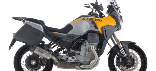 Auspuff Arrow Indy Race EVO Carbonkappe passend für Moto Guzzi Stelvio 1000 Bj 2025