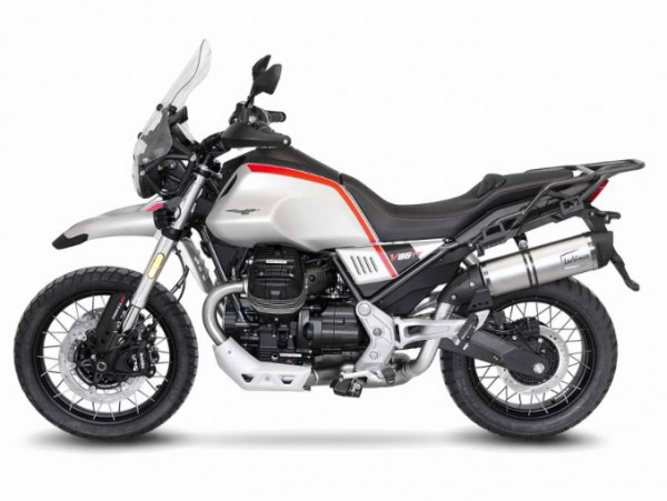 Auspuff Leovince EVO Moto Guzzi V85 TT Bj 2019 bis 2023