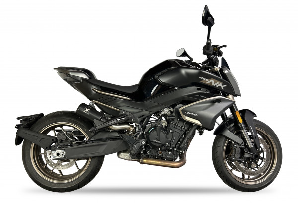 Auspuff Ixil IXRACE MK2 schwarz rund passend für CF Moto 800 NK Bj 2023-2026