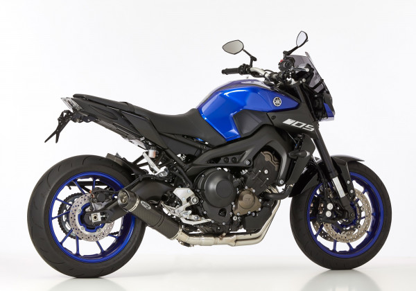 Auspuff Shark Street GP Carbon rund KAT Yamaha MT 09 Bj 2014 bis 2016