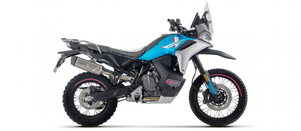 Auspuff Arrow Indy Race Evo Carbonkappe passend für CF Moto 800 MT-X Bj 2025 bis 26