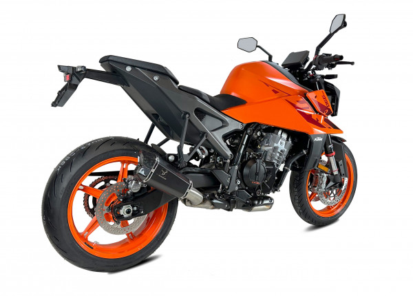 Auspuff Ixil IXRACE M8 schwarz rund passend für KTM Duke 990 Bj 2024 bis 2025