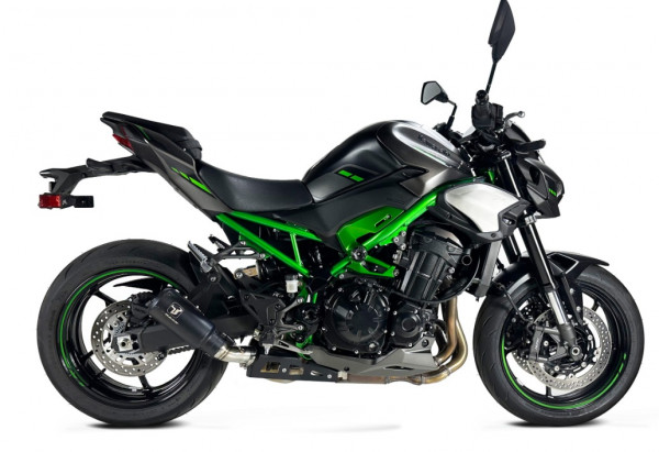 Auspuff Ixil IXRACE MK2 schwarz rund passend für Kawasaki Z 900 Z 900 A2 Bj 2025