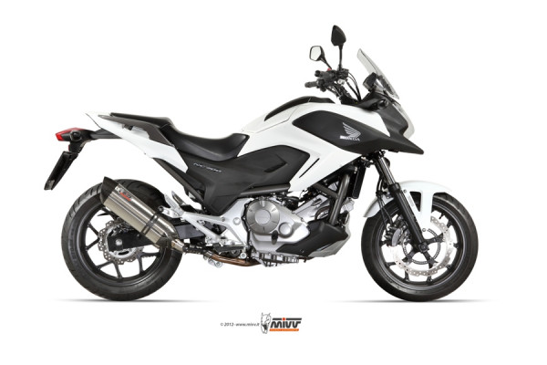 Auspuff MiVV Suono Honda NC 700 S NC 700 X Bj 2012 bis 2014