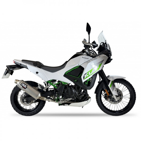 Auspuff Ixil Rally Edelstahl passend für Kawasaki KLE 500 KLE 500 SE Bj 2026