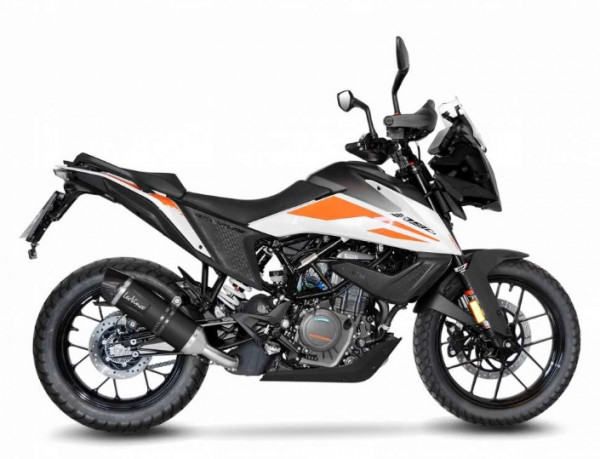 Auspuff Leovince EVO Black Edition KTM 390 Adventure ab Bj 2021 bis 2023