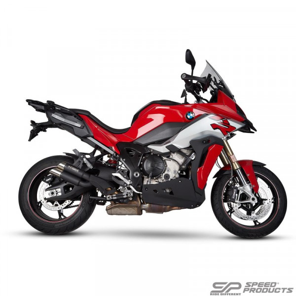 Auspuff Cobra Hypershots Ultrashort matt schwarz BMW S 1000 XR Bj 2020 bis 2022