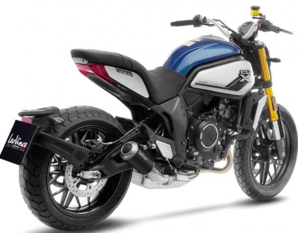 Auspuff Leovince LV-10 Black Edition passend für CF Moto CL-X 700 Baujahr 2021 bis 2023