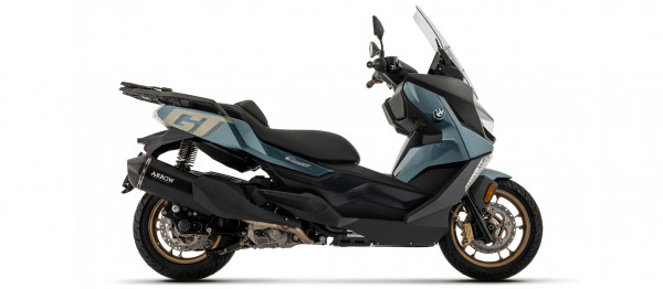 Auspuff Arrow Sonora schwarz passend für BMW C 400 GT / X Bj 2025 bis 2026