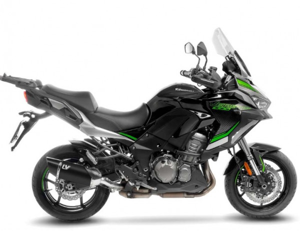 Auspuff Leovince LV-14 R Black Edition passend für Kawasaki Versys 1000 Bj 2019-2024