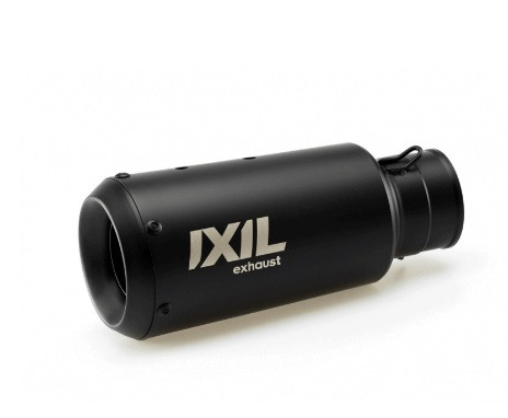 Auspuff Ixil RB schwarz rund passend für Yamaha Tracer 700 Tracer 7 / GT Bj 2021 bis 2024