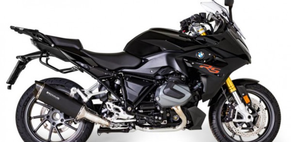 Auspuff Remus Black Hawk schwarz mit Carbonendkappe BMW R 1250 R R 1250 RS Bj 2021 bis 2023