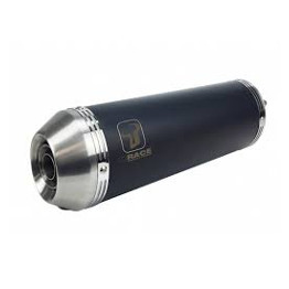 Auspuff Ixil IXRACE Pure Black passend für Yamaha WR 125 R WR 125 X Bj 2009 bis 2016