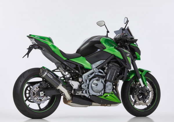 Auspuff Shark Street GP Carbon rund Kawasaki Z 900 Bj 2017 bis 2019