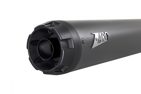 Auspuff Zard rund schwarzer Endkappe passend für Harley Davidson Low Rider S / ST 117 ab 2025