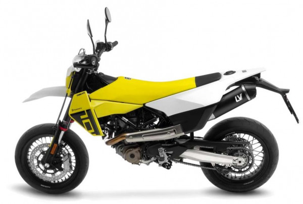 Auspuff Leovince ONE EVO Black Edition passend für Husqvarna 701 SM 701 Enduro Bj 2025 bis 2026