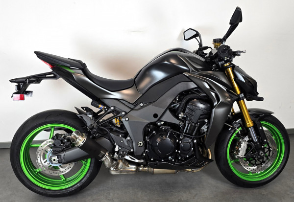 Auspuff Bodis GPC RSII schwarz rund passend für Kawasaki Z 1100 Z 1100 SE Bj 2025-2026