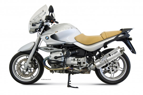 Auspuff Storm oval 400 mm passend für BMW R 1150 R Bj 2000 bis 2006
