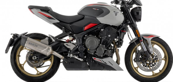Auspuff Arrow Indy Race Evo Carbonkappe passend für Triumph Trident 800 Bj 2026