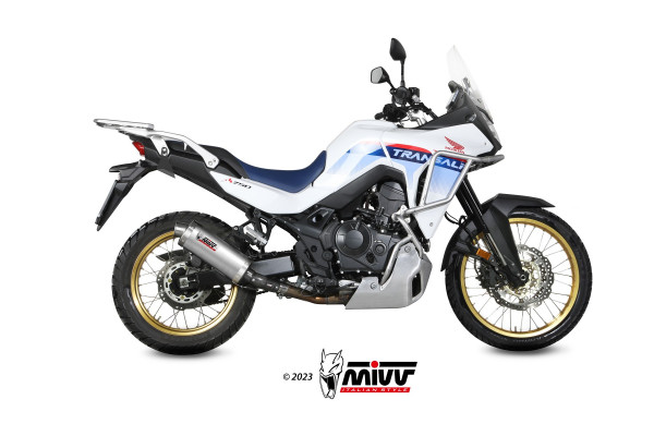 Auspuff MiVV oval Honda XL 750 Transalp Bj 2023