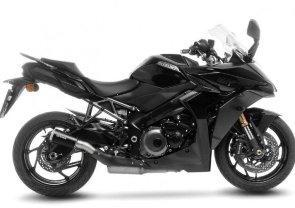 Auspuff Leovince LV-10 Black Edition passend für Suzuki GSX S 1000 GT Bj 2021 bis 2026