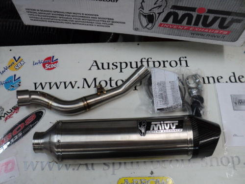 Auspuff MiVV Stronger Yamaha WR 125 R WR 125 X Bj 2009 bis 2016