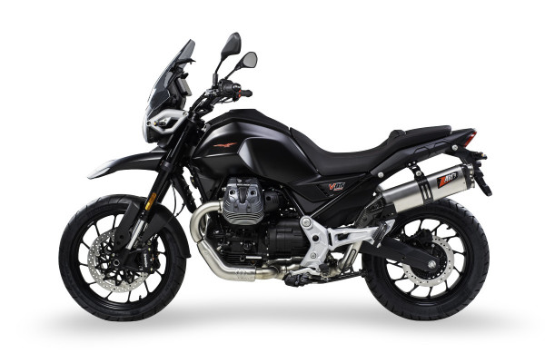 Auspuff Zard Edelstahl passend für Moto Guzzi V85TT Bj 2025