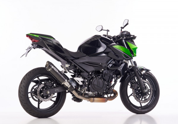 Auspuff Shark Street GP Carbon rund passend für Kawasaki Z 500 Ninja 500 Bj 2024