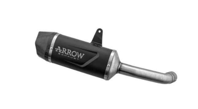 Auspuff, Arrow, Race Tech, Titan, Dark Line, Aluminium, Kawasaki