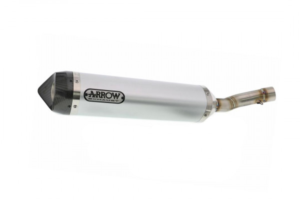 Auspuff Arrow Thunder mit Carbonendkappe KAT Yamaha MT 125 Bj 2014 bis 2019