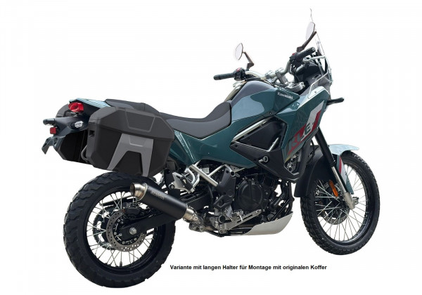 Auspuff Shark SRC 4 schwarz rund passend für Kawasaki KLE 500 KLE 500 SE Bj 2026