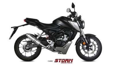 Auspuff STORM Für 125ccm Roller – Für GOES GT 125, Mit DB-Killer & E-Zulassung | Leistungssteigerung Bis 5%